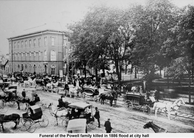 Funeral Resulting from Xenia 1886 Flood