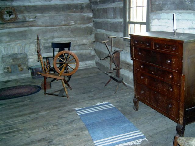 Inside Galloway Cabin 3