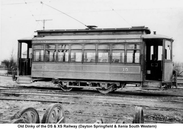 Old Dinky Interurban In Xenia