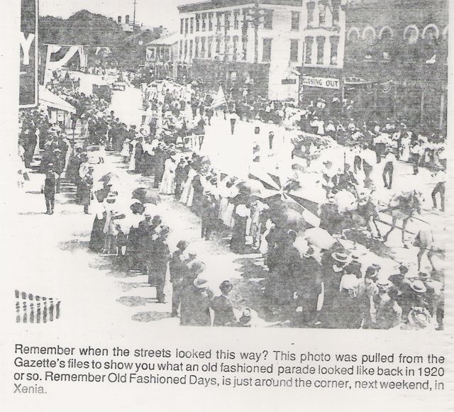 Old fashioned parade