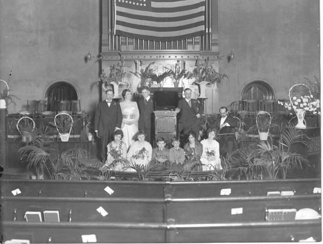 Old time wedding