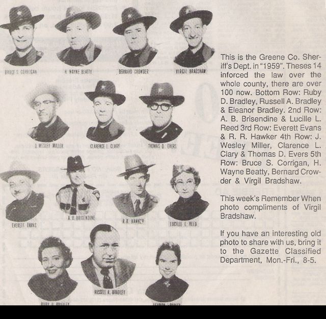 Sheriff Dept. 1959