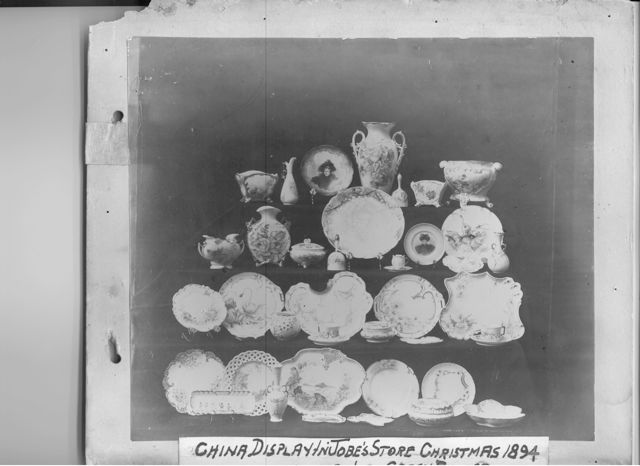 China display,Christmas 1891