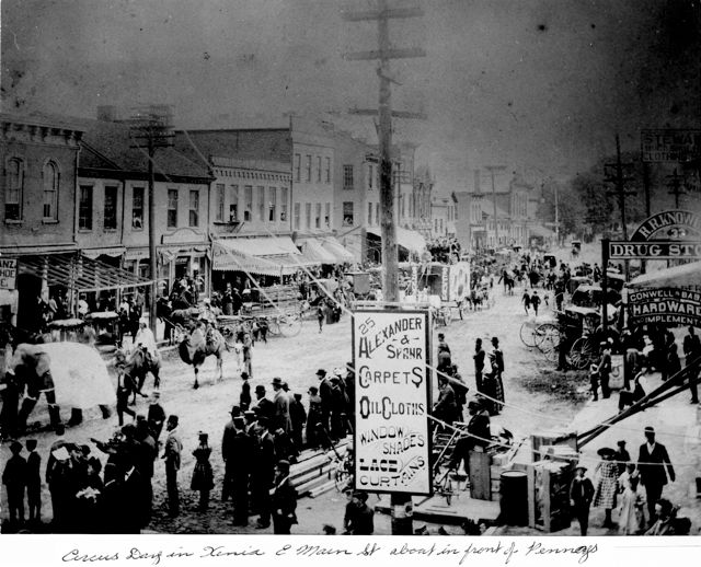 circus parade xenia